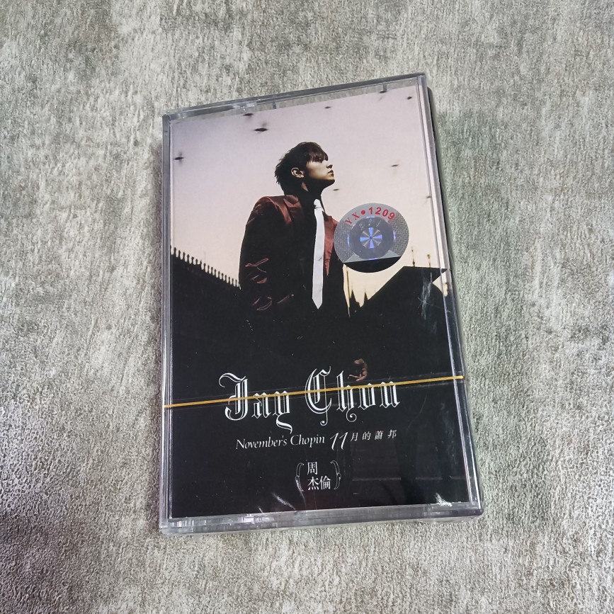 Zhou Jerene Tapes Classic Album November Chopin with Body Listening Audiotape Old Recorder card with brand new
