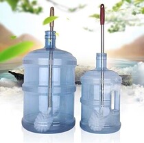  Pure bucket brush Bucket washing bucket brush long handle all-round water dispenser brush bucket Fish tank cleaning bucket household