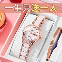 Swiss Gmar Watch Womens Top Ten Famous Brand Womens Watch Mechanical Watch Waterproof 2021 New