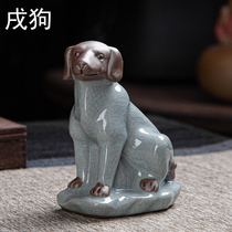 Ceramics Zodiac Zodiac Zodiac Family of Tea Flattering Puppy Wang Chaisai TEA TABLE TEA TRAY TEA TRAY TEA DISH TEA TABLE ACCESSORIES ACCESSORIES