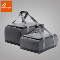 Huofeng outdoor multi-function picnic bag portable picnic stove head gas tank tableware storage bag Self-driving camping hand bag