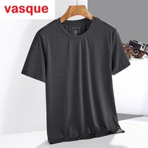 Outdoor quick-drying t-shirt mens elastic ice silk large size sports fitness clothes couple female fitness clothes short-sleeved t-shirt men