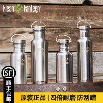 American Kleankanteen Bilayer Stainless Steel Reflective KK Insulated Cold Cup Portable Outdoor Large Capacity Mug