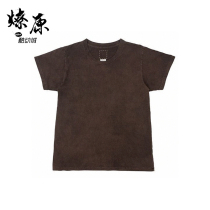 Prairie Fire Equipment visvim A- Line Tee SS ND 18AW mud dyed short sleeve t-shirt