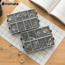 Japan Import Jewelry Containing Boxes Beads Earrings Earrings Earrings Necklace Portable travel with 8-g finishing box