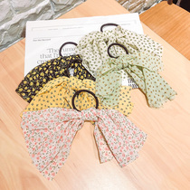 Big bow Hairband streamer head rope hair strap hair tie tie female hair ponytail Super fairy headdress hair accessories