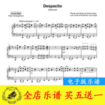 Jonny May Despacito Jazz Piano Score