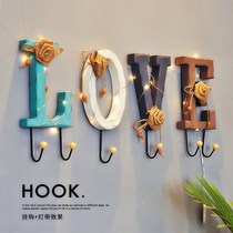 Wall clothes hanger wall hanging creative strong hanging rack door rack hanging wall decoration fitting room adhesive hook