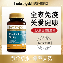 HerbsofGold Gold Herbal Immune Tablets Multivitamin Echinacea