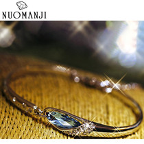 Norman Ji Twelve Constellations Bracelet Bracelet Female sterling silver couple crystal niche design to send girlfriend birthday gift