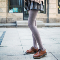 Deep Grey Black Beating Bottom Socks Woman Winter Plus Suede Thickened Trousers Socks Warm High Waist Autumn Winter ja800d Stomaty Socks