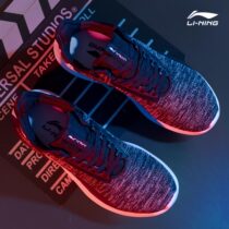 Li Ning running shoes mens new red light summer breathable mesh shock absorption casual shoes sports shoes fashion shoes