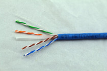 Anpu net Jie A600 Super Six network cable 0 57 wire diameter eight-core All copper twisted pair pure copper 300 m blue