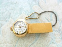 Jinggou SEIKOSHA tie clip gold mechanical watch