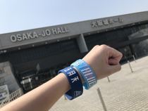 Spot Mayday 2019 JUST ROCK IT Blue Osaka Castle Concert Peripheral Bracelet