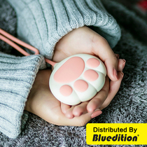 Cat claw warm hand treasure female portable mini cute explosion-proof portable electric warm treasure small electric heating treasure Meow claw dual-purpose charging treasure