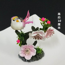 Plate ornaments flowers and plants simulation sassy platter dishes creative artistic conception small ornaments Hotel flower restaurant cold dishes