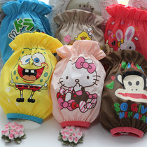 2015 new childrens sleeve adult mid-length waterproof sponge baby bites for cat cartoon winter anti-fouling cuff