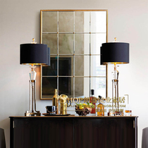 European living room decorative mirror American meal side porch wall mirror bedroom vanity mirror custom bathroom large mirror