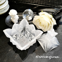 Eurowind retro diamond-shaped section containing the first decorated case mirror silicone mould DIY drop glue swing table decoration