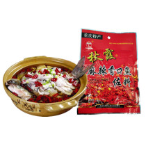 (Over 9 yuan) Chongqing specialty Qiuxia spicy fragrant mouth fish condiments 180g spicy boiled fish