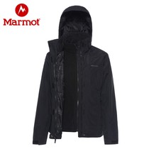 marmot Groundhog autumn and winter waterproof breathable warm womens jacket fleece three-in-one assault jacket