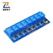 8-way relay module 5V with optocoupler isolation low-level eight-way relay control board module 5V
