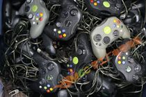 Medieval Microsoft XBOX original vibration handle XBOX generation original handle function intact