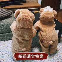 Baby onesies autumn and winter clothes suit baby hold yi yi age 1 wai chu fu winter winter cotton chao yang gas