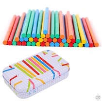  Kindergarten first grade learning tool counting stick 100 bold counting stick Round small stick stick boxed game stick
