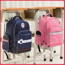 Childrens schoolbag primary school student male 1-3-4-6th grade girl 6-12 years old backpack lightweight spine protection to reduce load