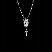Gift necklace of Jesus The chain of sweater does not fall off the chain-colored sweater chain