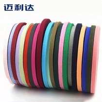 Herringbone white 1cm tape Color webbing Cotton decorative ribbon Cotton belt cloth strip edging strip piping