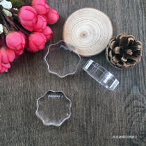 Qingqing home octagonal acrylic back handle single Arcylic Block 1 75 inch