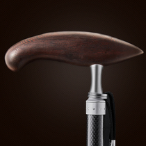 Elderly crutches fractures light crutches elderly walking sticks non-slip single sticks telescopic carbon crutches cy