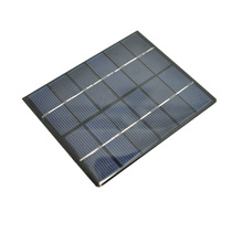 Solar rechargeable Panel 5v 6V 2W Mini Mini polysilicon photovoltaic panel bicycle making