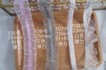 Bjd doll lace fungus lotus leaf pleated skirt bilateral elastic diy accessories (105-108)