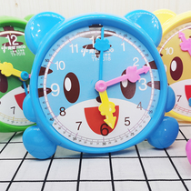 Clock model Primary school teaching aids Kindergarten first second and third grade teachers large learning schedule plate hour hand