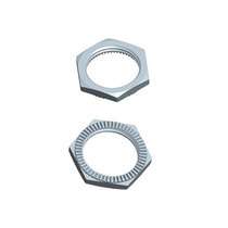 Hengzhu cabinet lock zinc alloy nut hexagon toothed nut factory direct sales