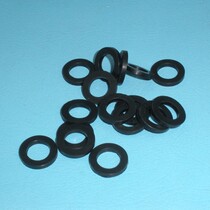 (10 one copy) 4 Corrugated Hose Seal Rubber Mat Rubber Mat flat cushion gasket 19 * 10 * 3mm * 3mm