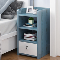 Bedside table Simple modern bedside small cabinet Mini bedroom locker side cabinet Simple dormitory assembly storage cabinet