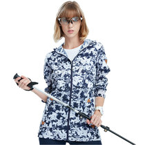 TTECOP tango in spring summer outdoor mid-length printed skin coat woman comfortable and breathable