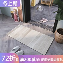 Simple bathroom door non-slip mat easy to clean toilet absorbent mat toilet absorbent mat toilet absorbent mat quick-drying foot mat