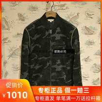 19 Autumn Winter France AIGLE AIGLE GOUNERAL Mens Warm Camouflage Fleet Jackets I5082