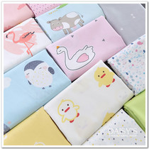 Cartoon printed pure cotton cotton cotton cloth is covered with a width of 1 6 m A class 60 tribute satin beauty