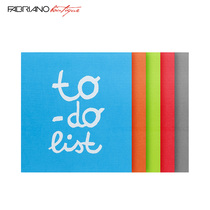 Official Flagship Store Italy Import FABRIANO GUM BINDING NOTEBOOK Fly Bina Minimalist University Student Todo List Blank Notepad Daily Writing Portable Notebooks