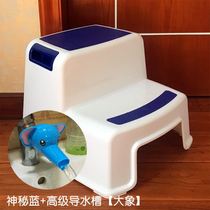 Childrens kitchen small bench stool household artifact toilet toilet hand washing baby hand washing step stepping stool bathroom child