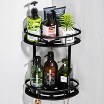 Bathroom rack-free toilet wall-mounted toilet toilet toilet wash table triangle towel storage shelf