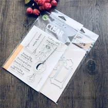 Hero Arts Swing By Soon Imported Clear Seal & Die Set