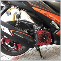 Applicable 2016-19nmax155 retrofit CNC fan blade cover NVX155 water tank net wind blade cover new item accessories